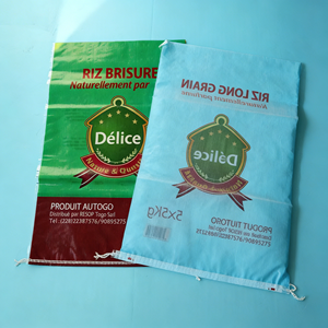 Sacos de Rafia para Maíz, Bolsas Transparentes de Polipropileno Tejido para Empacar Maíz, 50 kg, Certificación ISO9001, Máx. 8 Colores - Product Image 1
