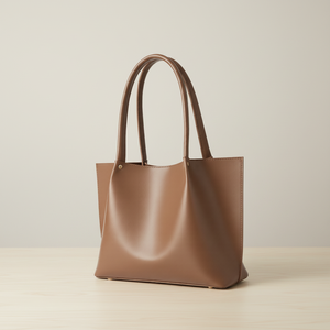 High Quality Genuine Leather Luxury Women's <b>Tote</b> <b>Bag</b> Zipper Waterproof Portable for <b>Work</b> Travel Shoulder <b>Bag</b> <b>Large</b> Capacity - Product Image 3