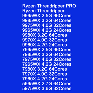 9995WX 9985WX 9975WX 9965WX 9980X 9970X 9960X 7965WX 7975WX 7985WX 7995WX 7960X 7970X 7980X 5975WX 5995WX โปรเซสเซอร์เซิร์ฟเวอร์ AI - Product Image 5