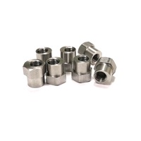 Écrou à tête hexagonale chromé homologué OEM M6 M8 M10 DIN986 pour composants de vélo et de moto