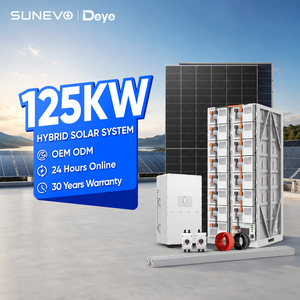 Deye 100kw 125kw 500kw Integrated Hybrid Solar <b>Energy</b> <b>Storage</b> <b>System</b> with High Voltage Battery for C&i Microgrid Se-hy 125kw - Product Image 1