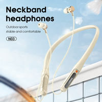 LDNIO N02 Écouteurs intra-auriculaires TWS Écouteurs étanches HIFI Sport Écouteurs sans fil à tour de cou