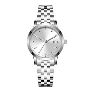 Reloj de Pulsera Elegante para Mujer, con Correa de Acero Inoxidable, Cristal Mineral, Resistente al Agua 3ATM, Movimiento de Cuarzo - Product Image 1