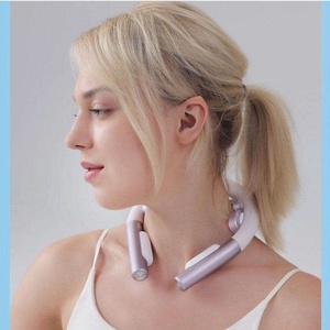 Neck <b>Massager</b> 6 Heads 16 Levels Intensity Red Light Therapy Heating Massage Ultra Lightweight Cervical Pain Relief Device - Product Image 4