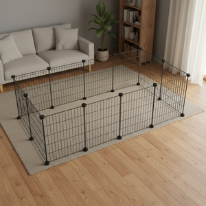 Vente en gros d'usine, vente chaude, parc <span class=keywords><strong>pour</strong></span> <span class=keywords><strong>chien</strong></span> DIY, clôture en métal solide et respirante <span class=keywords><strong>pour</strong></span> chats, petits animaux, <span class=keywords><strong>enclos</strong></span> de sécurité <span class=keywords><strong>pour</strong></span> animaux de compagnie, <span class=keywords><strong>enclos</strong></span> d'exercice - Product Image 2