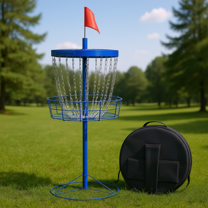 Disc Golf Catcher 24 Chain portátil con bolsa de transporte para uso en exteriores - Product Image 2