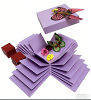 Caja de Regalo Rígida Personalizada con Mariposas Románticas, Embalaje de Regalo con Materiales Reciclados, Hecho a Mano, OEM, ODM, MOQ Bajo