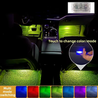 Nwe Car Interior Lights Under Dash Kit de iluminación con función activa de sonido y control remoto inalámbrico para Tesla Model 3/Y/S/X