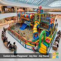 Équipement de terrain de jeu intérieur, jeux de projection interactifs, ensemble de jeux souples, système de jeu pour enfants avec éclairage LED, parc d'attractions commercial
