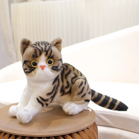 Faible quantité minimale de commande Personnalisé Simulé Animal chat Variété Jouets En Peluche Jouets En Peluche Enfants confort Éducation Précoce Animal En Peluche Jouet