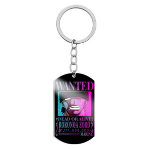 พวงกุญแจลูฟี่1ชิ้นจำนวน3พันล้านชิ้นต้องการโปสเตอร์ Sun God Nika พิมพ์สีสแตนเลสคาราบิเนอร์โลหะสำหรับรถยนต์ - Product Image 3