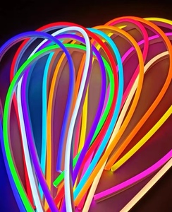 Ruban LED néon flexible adressable RGB IP65 pour éclairage extérieur d'entrepôts et de paysages, conforme FCC, dimmable, garantie 3 ans - Product Image 2