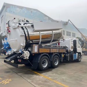 รถบรรทุก ISUZU GIGA 6x4 18 ตัน สำหรับดูดสิ่งปฏิกูลแบบเจ็ท พร้อมถังสแตนเลสสำหรับดูดสิ่งปฏิกูล - Product Image 1