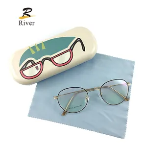 Custom Optical Glasses Case Eyeglasses Cases Sunglasses Eyewear Packing Metal Tinplate Box