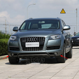 Audi Q7 Front Bumper Spoiler 2010-2015 PP Material Fog Light Bezels Lower Surround <b>Corner</b> <b>Protector</b> - Product Image 5