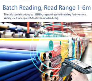 Incrustation certifiée ARC UHF RFID Vêtements Étiquette volante U <span class=keywords><strong>CODE8</strong></span> Puce 128 Bits EPC Passif Réinscriptible - Product Image 5