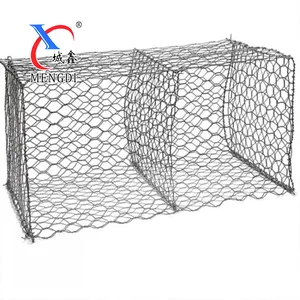 Galvanized Gabion Box And Gabion Mattress System For Earth Retaining Gabion Basket