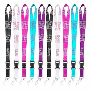 Sublimation Polyester <b>Breakaway</b> <b>Lanyards</b> Custom Logo High Quality Detachable Buckle <b>Lanyard</b> for School and Office Neck Strap - Product Image 1