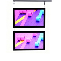 Pantalla LED Publicitaria Full HD con SDK Habilitado, Señalización Digital para Agencias Inmobiliarias, Pantalla de Video Multipantalla para Escaparates
