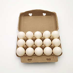 Tùy chỉnh phân hủy sinh học 12/15/18/24/30 trứng bao bì carton khay đóng gói hộp giấy bột giấy vật liệu dập nổi varnishing cho thực phẩm - Product Image 2