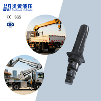 Cilindro Hidráulico Telescópico Multietapa de Diámetro Personalizado YANHUANG, Acero Inoxidable Cromado Duro, Carrera de 1366 mm