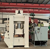 Presse hydraulique à cadre en H 315T avec guidage linéaire, pour pressage de poudre de graphite, PLC, moteur haute précision et vitesse, cuve de pression, pompe à engrenages