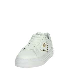Liu-Jo Donna Sneakers BF4079 P0102 Bianco Chaussures à plateforme en cuir blanc pour femmes, mode décontractée - Product Image 6