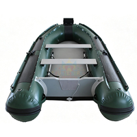 Bateaux gonflables de luxe d'usine bateaux de pêche gonflables de Schlauchboote avec la personnalisation de plancher en aluminium de moteur aventures de l'eau