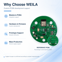 Carte de circuit imprimé (PCBA) de contrôle de purificateur d'air personnalisé, conception OEM/ODM de matériel et micrologiciel pour les fabricants d'appareils électroménagers