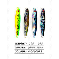 Tolure nouveau 20g 30g 3D imprimé plomb pêche gabarit simulé Shore Casting Technique pour pêche en mer jigging métal leurre appât