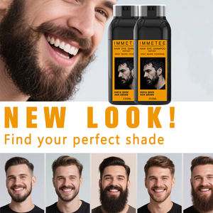 Etiqueta privada <span class=keywords><strong>Barba</strong></span> Tinte <span class=keywords><strong>para</strong></span> el cabello Cobertura de raíz gris Color de cabello Crema Negro Cubrir temporalmente el cabello <span class=keywords><strong>Champú</strong></span> de lavado de <span class=keywords><strong>barba</strong></span> <span class=keywords><strong>blanca</strong></span> - Product Image 6