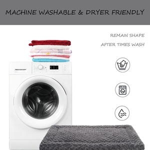 Venta al por mayor Anti-Chew de lujo para mascotas lavable perro cama colchón cajón Mat cojín Ultra suave - Product Image 5