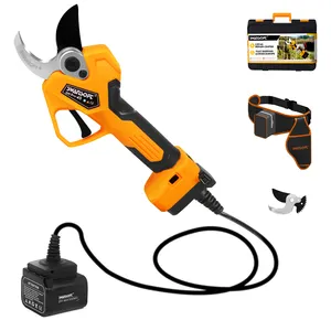 Rechargeable Electric Pruning Shears Electric Pruner Lithium Battery Orchard Scissors For Garden Tools