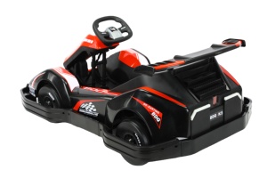 <span class=keywords><strong>2022</strong></span> nuevo diseño niños 12V batería 4 ruedas eléctrico Go-Kart coche PC plástico uso al aire libre entretenimiento para niños - Product Image 5