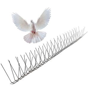 Pointes de dissuasion pour pigeons de 1m de long Pointes <span class=keywords><strong>anti</strong></span>-oiseaux à souder en acier inoxydable pour le contrôle des oiseaux - Product Image 1