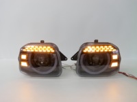 Projecteurs LED modernisés pour Jimny 1998-2017 JB43, style JB74 modifié, feux avant, feux de jour dynamiques, ensemble de phares