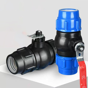 Alahot OEM/ODM PE a prueba de fugas/tubo de núcleo de acero Kit de válvula de bola de conexión rápida Accesorios completos para sistemas de riego - Product Image 1