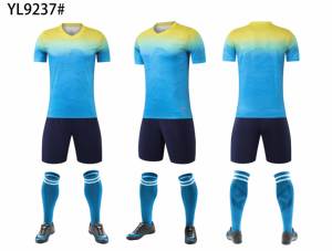 ชุดฟุตบอลชุดฟุตบอลชุดฟุตบอลเสื้อยืดออกแบบได้เองชุดเจอร์ซีย์ฟุตบอลสำหรับผู้ชาย - Product Image 4