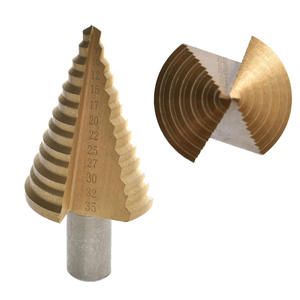 Foret électrique multifonctionnel plaqué titane 5-35 mm en acier rapide pour percer des trous – Foret polyvalent - Product Image 4