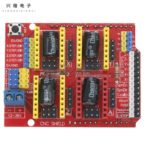 Carte d'extension de pilote Cnc Shield V3 A4988 pour machine Cnc et imprimante 3D - Product Image 3