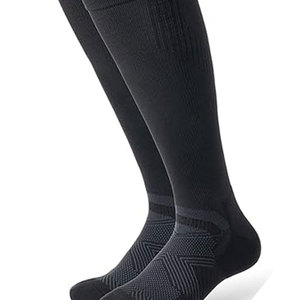 High Compression <b>Socks</b> Breathable Knitted Solid Black <b>Running</b> <b>Socks</b> for Adults Anti-Slip Breathable Durable Compression <b>Socks</b> - Product Image 6