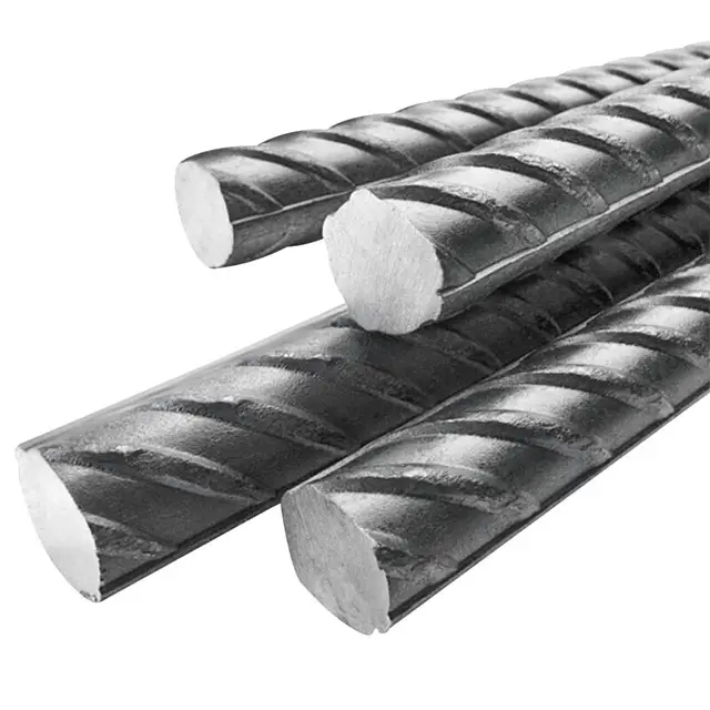 Carbon Iron Steel Rebars Supplier 8mm 10mm 12mm 16mm ASTM A615 BS4449 HRB335 deformed steel rebar for construction