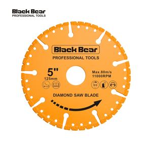 Cuchillas de <span class=keywords><strong>sierra</strong></span> de diamante, cortadora de diamante de 4-3/8 pulgadas, 110mm, color negro - Product Image 3