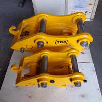 Attache rapide manuelle à broche de 45 mm pour excavatrice Kx 166 S40