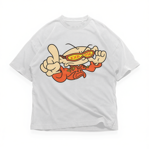 Camiseta con Estampado de Dibujos Animados, Unisex, Cuello Redondo, Manga Corta, Impresión Digital, Promocional - Product Image 3