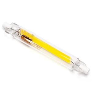 Bombilla LED R7s 9W, eficiencia energética, larga vida útil; ideal para iluminación en espacios interiores y exteriores. - Product Image 1