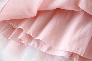 Belle fleur perlée de luxe bébé fille <span class=keywords><strong>robe</strong></span> Satin dentelle enfants en gros fête de bal mignon sans manches Floral fantaisie élégant nœud - Product Image 6