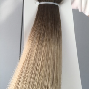 Extensiones de Cabello Humano Virgen Ruso 100% Remy Rubio de Alta Calidad, Tramas Genius Hechas a Máquina, Cabello Natural - Product Image 5