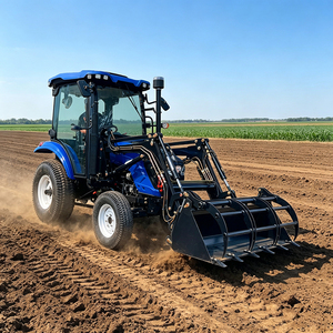Tracteur agricole Audacious 80 CV 4x4 avec cabine climatisée, système hydraulique robuste, puissance de levage élevée pour l'agriculture en verger - Product Image 1
