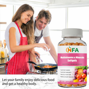 Cápsulas Blandas de Multivitaminas y Minerales OEM ODM con Vitamina, Calcio e Ioduro para Apoyar la Energía, la Inmunidad, la Función Muscular, la Salud Ósea y Cardíaca - Product Image 5